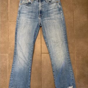 MOTHER High Rise Women Jeans - Light Blue